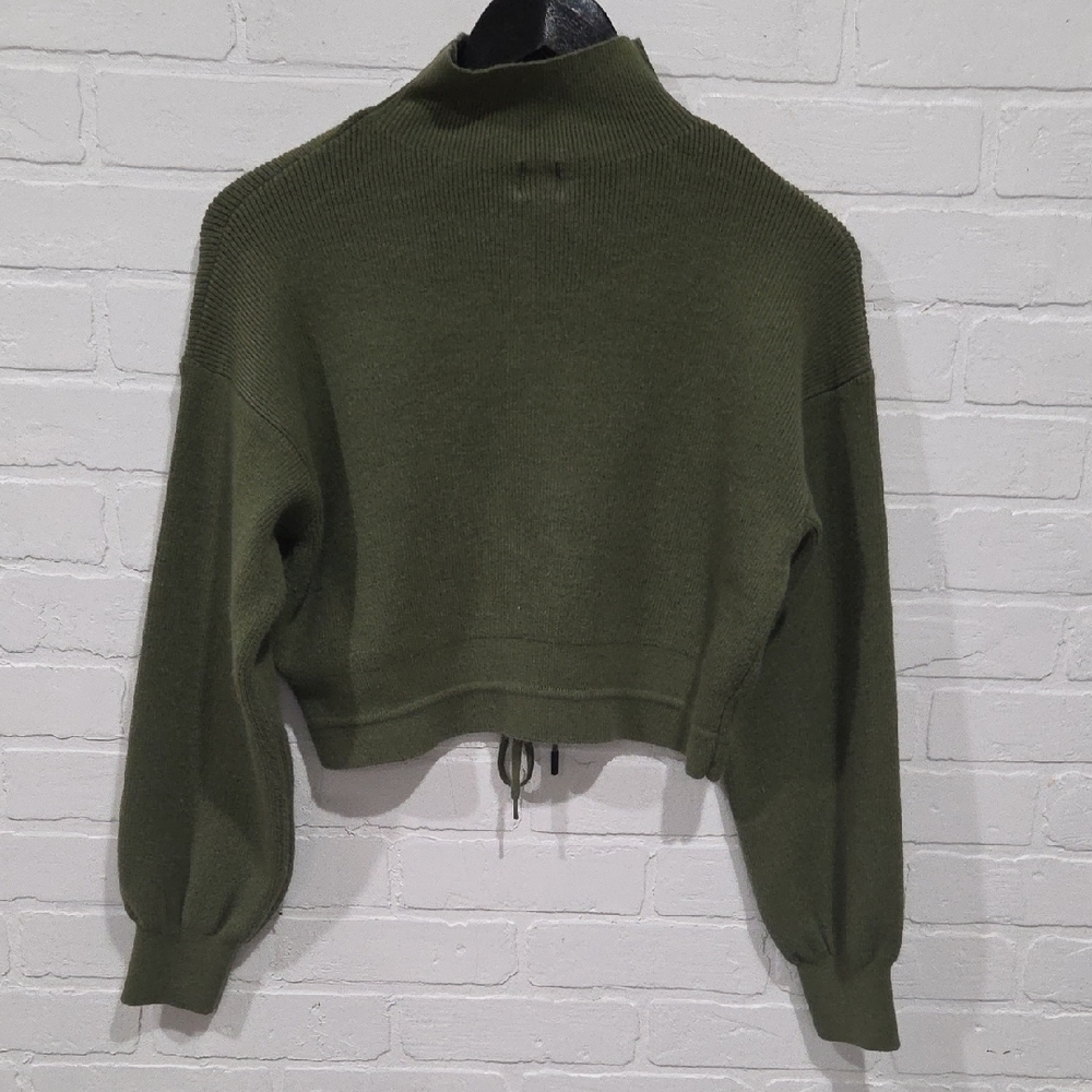 River Island Olive Turtleneck Sweater - Picture 3 of 5